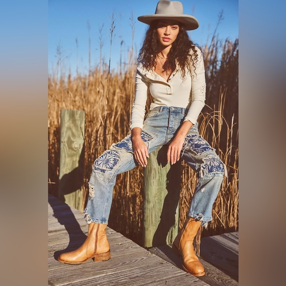 We The Free Denim - NWOT Free People We The Free Desert Rose Jeans